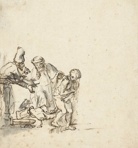 Susanna en de Ouderen, ca. 1650-55 door Rembrandt van Rijn